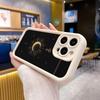 Sun Moon Mobile Cell Phone Case for iPhone 17 16 15 14 13 12 11 Air Pro Max Plus Thicken TPU Colorful Cover Pretty Luxury