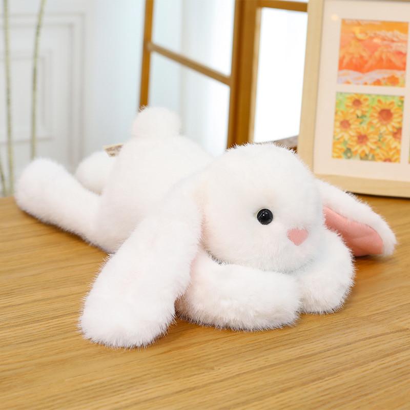 Plush Rabbit Stuffed Animal Toy For Children Soft Comforter Gift For Kids