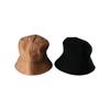 Japanese Retro Outdoor Soft Solid Color Unisex Women Hat Autumn Winter Corduroy Bucket Hat Sun Hats