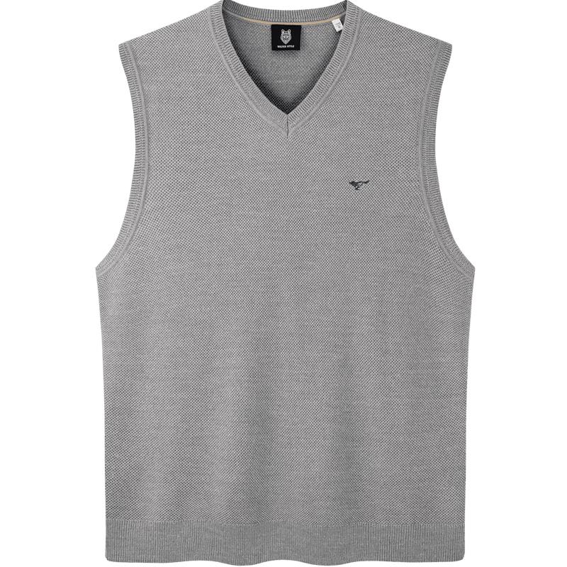 

Septwolves Men s V-Neck Wool Blend Sweater Vest XXL