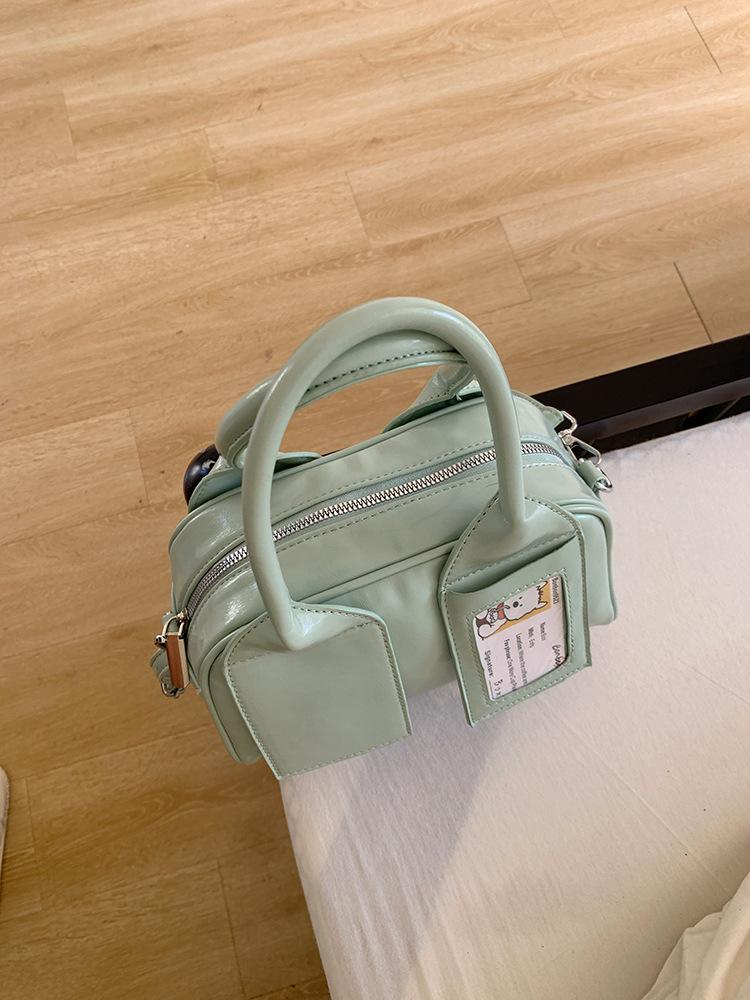 Korean Sweet Handheld Bowling Bag for Women 2025 - Fashionable Pillow-Style Versatile Crossbody Ita Bag