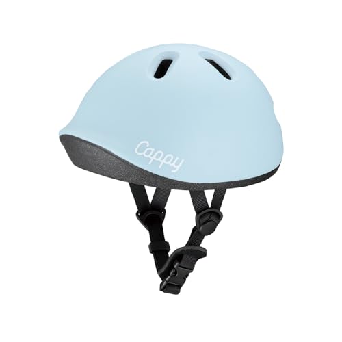 

[SG Certified] Ides Toddler Helmet, Cappy Petit XXS, Blue, Ages 1+, 45-50cm, Breathable and Lightweight