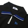 Blu Dot Half Zip T shirT   Color poinT Bk