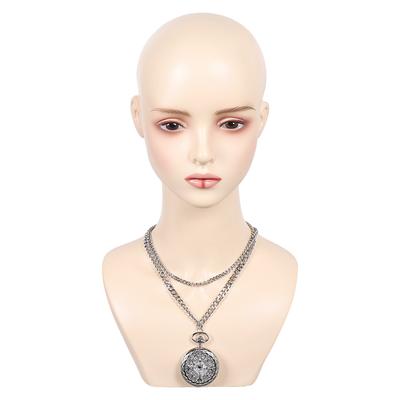 Rumi Devil Hunters Cosplay Necklace Neck Chain Jewelry Gifts for Women Girl Roleplay Halloween Carnival Costume Accessories