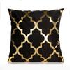 Short Plush Hot Stamping Home Pillow Cover Sofa Bedroom Cushion Cover Super Soft Pillow Cushion