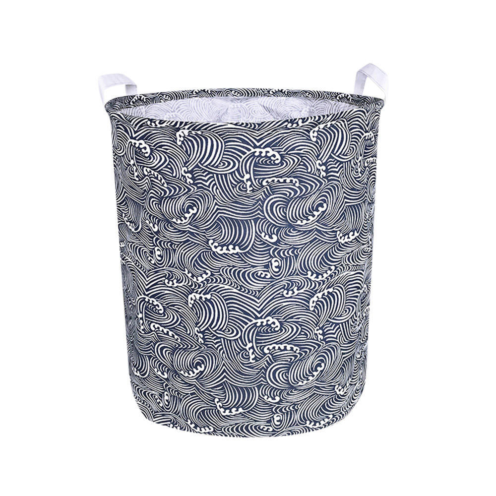 Animal Canvas Sheets Laundry Clothes Basket Folding Storage Box