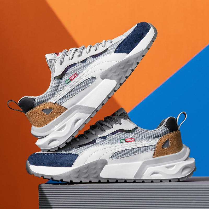 Módní ležérní tenisky pánské platformové boty pohodlné vycházkové sportovní boty doprava zdarma venkovní tenisové boty pro muže