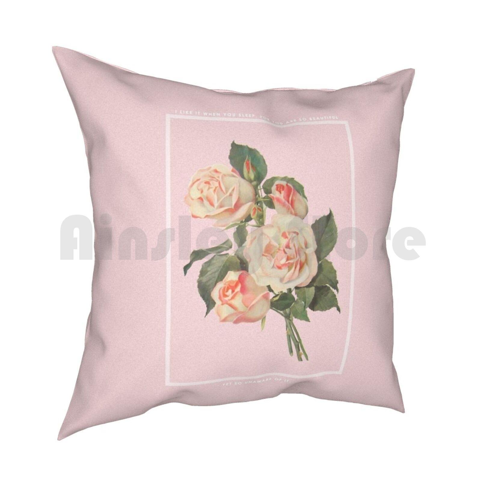 I Like It When You Sleep For You Are So BeautifulYet So Unaware Of It Pillow Case Printed Home Soft Throw Pillow 30x30cm 12x12in