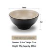 Large Frosted Melamine Ramen Bowl - Japanese-Style Restaurant Noodle Bowl for Mala Tang, Luosifen, Soup, and Rice Noodles