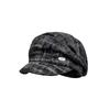 Japanese Retro Pleated Soft Brim Octagonal Hat for Women In Spring and Autumn Versatile Casual Mixed Color Painter Hat Showing Face Small Beret Hat