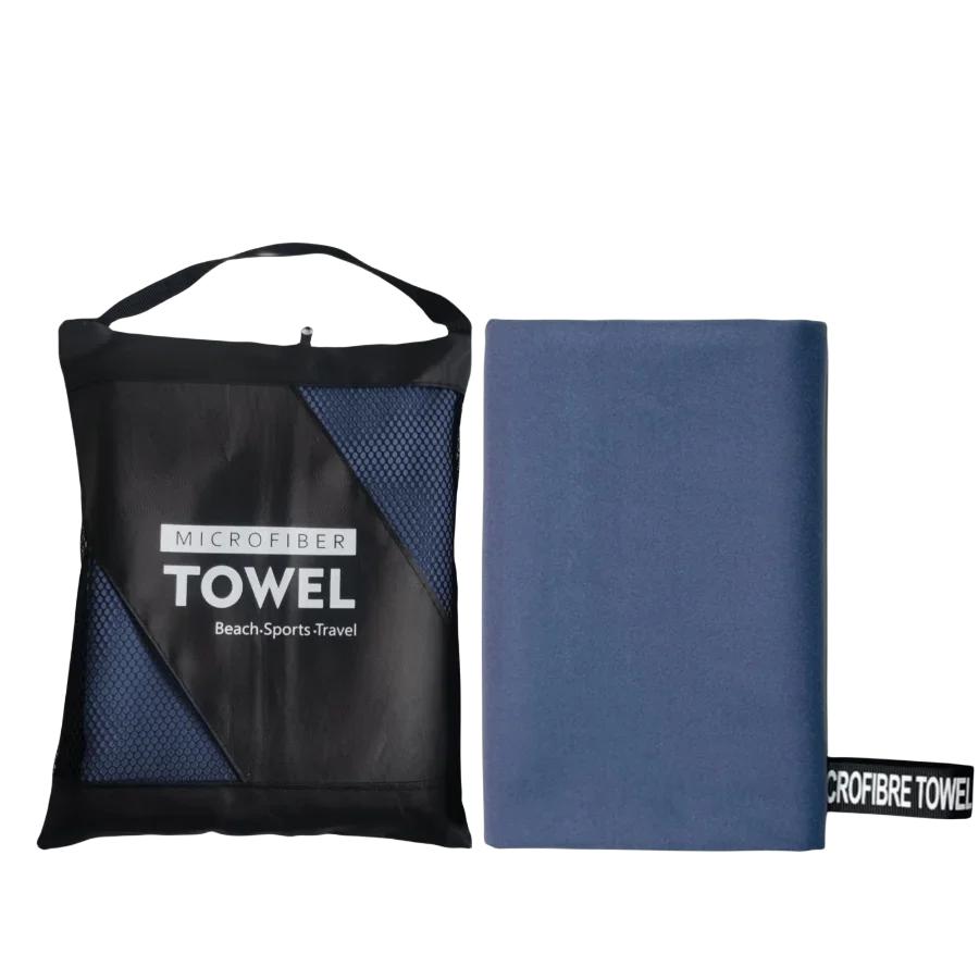 

Beach Towel Oversized,Thick Sand Free Microfiber Quick Dry Towel Super Absorbent Soft Swim BeachTowels for Men, Women 40x80cm&1pc тёмно-синий