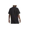 Nike Solo Swoosh Logo Embroidered Comfortable Crew Neck Short Sleeve T-Shirt Men Tops Black FB7865-010