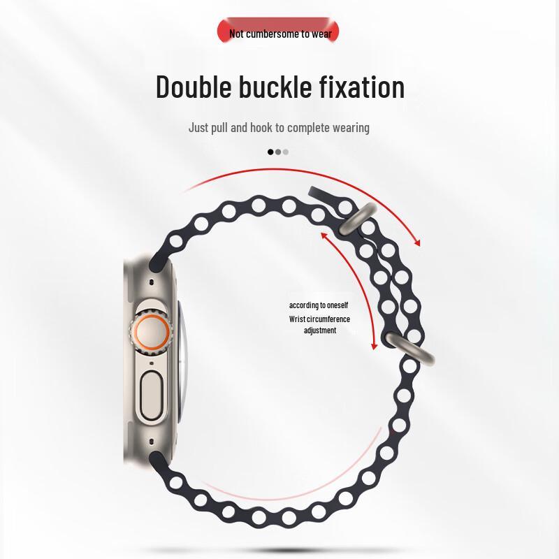 BHO Silicone Ocean Band for Apple Watch