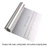 Griddle Cakes Scraper Stainless Noodle Pizza Chopper Kitchen Cooking Baking Tools