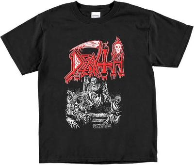 Death Scream Bloody Gore T Shirt Vintage Metal Band Necrophagist Cancer Massacre
