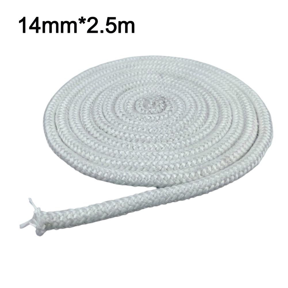 1 Pcs High-Temperature Resistant Fiberglass Sealing Rope For Stoves & Fireplaces Fire Rope Sealing Strip Cord Gasket