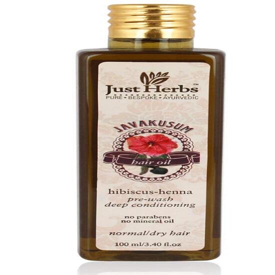 

@ Just Herbs Javakusum Hair Oil Bhringraj Brahmi & Gooseberry 100ml w205 Zr803-60%Off