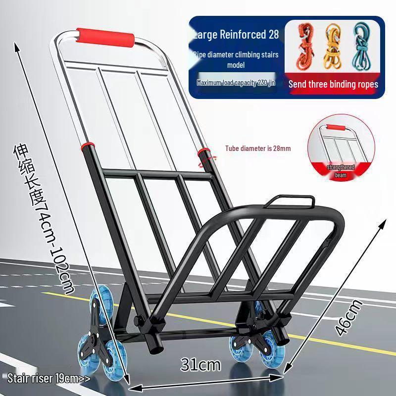 Magic Portable Folding Hand Truck Cart for Shopping and Luggage