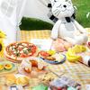 Outdoor Picknickdecke Wasserdicht Sanddicht Stranddecke Extra Groß Tragbar Rechteckig Faltbar Camping Feuchtigkeitsbeständige Matte mit Tragegurt