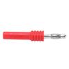 10PCS J.20025 Banana Plug Connector 4mm Male to 2mm Female Multimeter Banana Connector Adapter for Industry