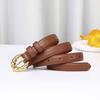 1.8Cm First-Layer Cowhide Leather Women'S Belt Simple And Versatile Trend Fashion Pin Buckle Casual Pants Belt Women'S