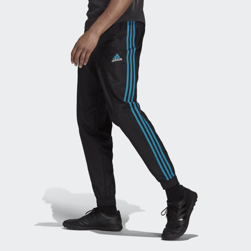 adidas Real Madrid Icon Woven Pants Black Blast Emerald GR4250