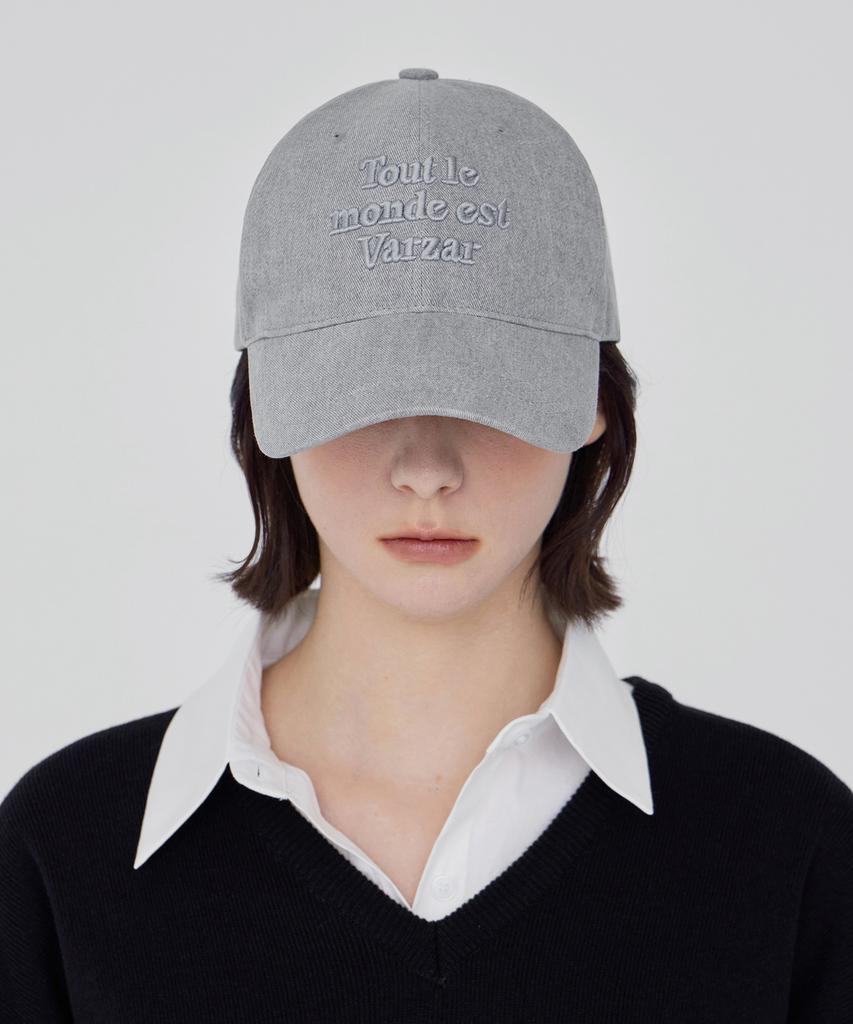 Bajal Tmv Lettering Ball Cap [Pigment Gray]