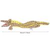 Corn Fleece Surface Alligator Dog Toy Alligator Shaped Puppy Chew Toy  Daily Teething Play