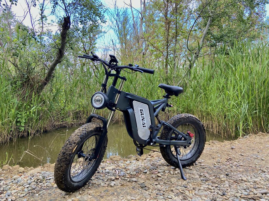 GUNAI MX25 Electric Bike 1000W Motor, 25AH Battery, 60KM Range, 50km/h Speed, 20*4.0 Inch Fat Tires, Hydraulic Oil Brake E-Bike