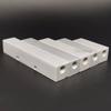 Aluminium Splitter 1/8" 1/2" BSP Internal Thread Port 2 3 4 5 6 7 8 9 10 Way 1/4 Pneumatic Air Manifold Distributor Connector
