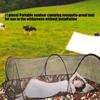 Faltzelt Einzel-/Doppelperson Outdoor Camping Moskitonetz Zelt Atmungsaktiv Bequem Netz Schlafnetz für Camping, Angeln