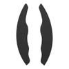 Steering Wheel Paddle, Carbon Fiber Steering Wheel Paddle Shifter Cover(1set, Black)