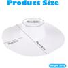 Elegant Wide Brim Sun Hat for Women - Portable Summer Beach and Garden Wear (White)
