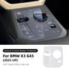 For BMW X3 G45 2025+ Silicone Car Central Control Panel Storage Box Upgrade Auto Pad Fit Gear Shift Styling Interior Accessories