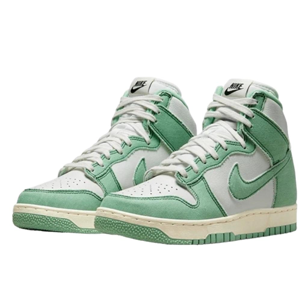 Nike Dunk High 1985 Enamel Green Denim