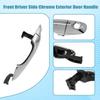 Priprilod Chrome Outside Door Handle Front Driver Side Compatible with Kia Sorento 2016-2020# 82651-C5010 82652-C5010