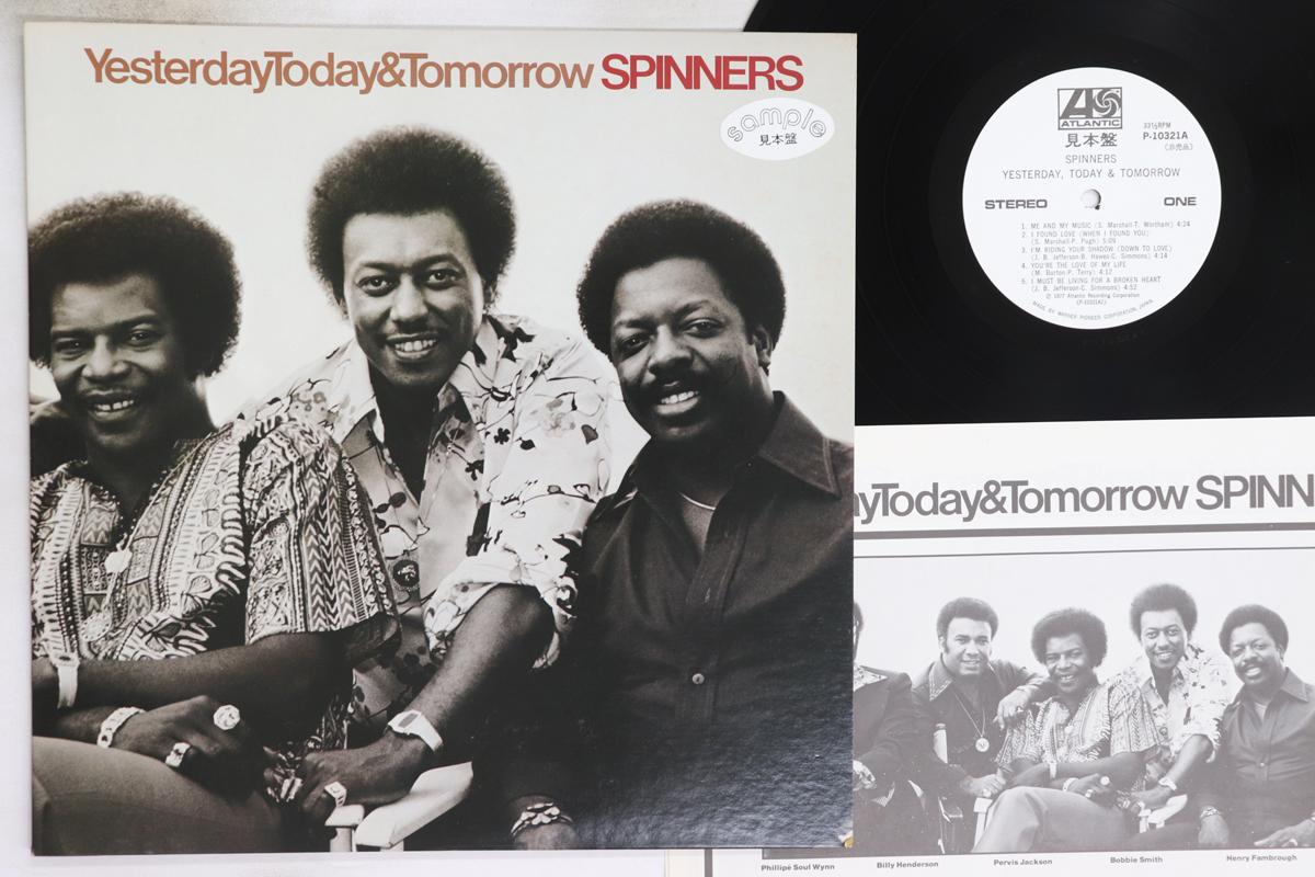 

LP Record SPINNERS - Yesterday, Today & Tomorrow P10321APROMO ATLANTIC 1977 Japan Soul/Funk Used