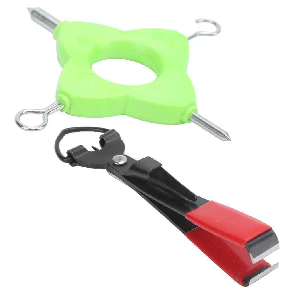 4 in 1 Multi Angeln Knoten Puller Werkzeug Köder Karpfen Angelschnur Verknoten Knotenlose Knoten Werkzeug