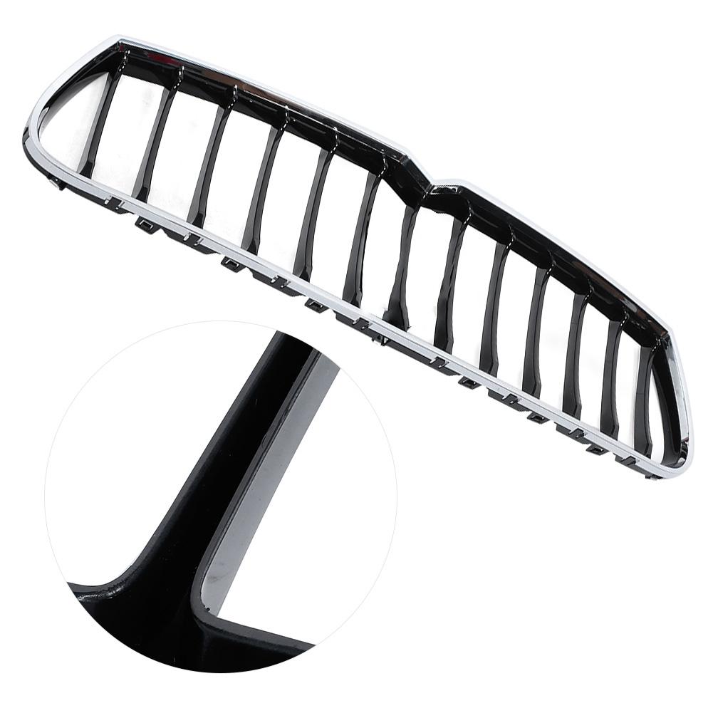 Front Bumper Grille Chrome Plating Hood Grill Car Refitting Fit for Maserati Ghibli 2014?2017