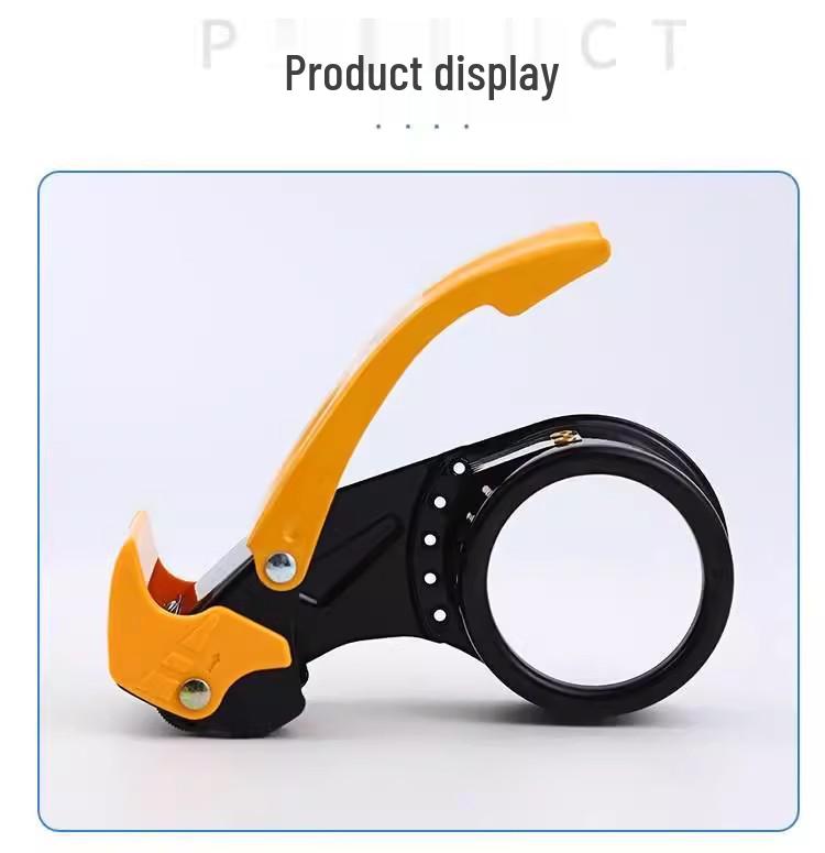 Transparent Metal Tape Dispenser - Adhesive Sealing Machine