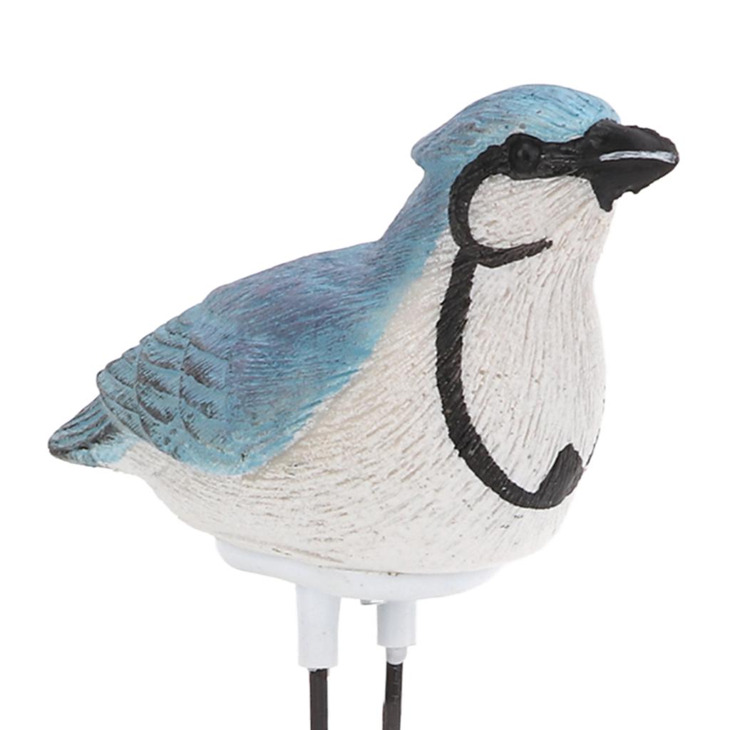 Soil Moisture Alarm Meter Resin Bird Soil Moisture Tester for Indoor Bonsai Garden Farm Watering Reminder