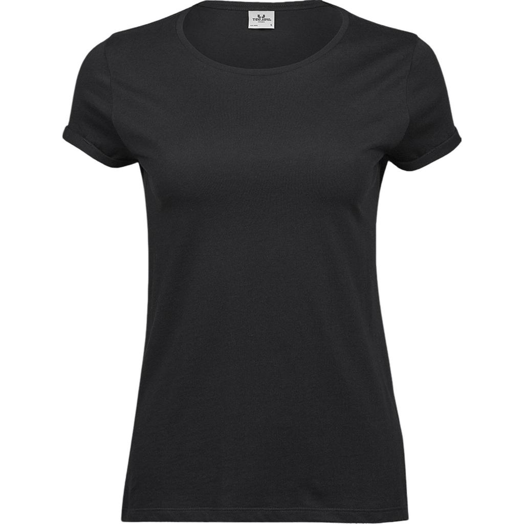 Tee Jays Womens/Ladies Roll Up T-Shirt