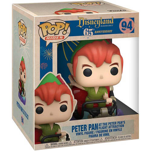 Disneyland 65. Peter Pans Flugattraktion Pop! Fahrt