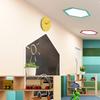 IFEND Zegar Ścienny na Stół Edukacyjny Ciągła Sekunda Duże Cyfry Arabskie 30cm Stylowy Ścienny Zawiera 1 dla Uczniów Dzieci, Zegar, Zegar, Cichy, Wskazówka,