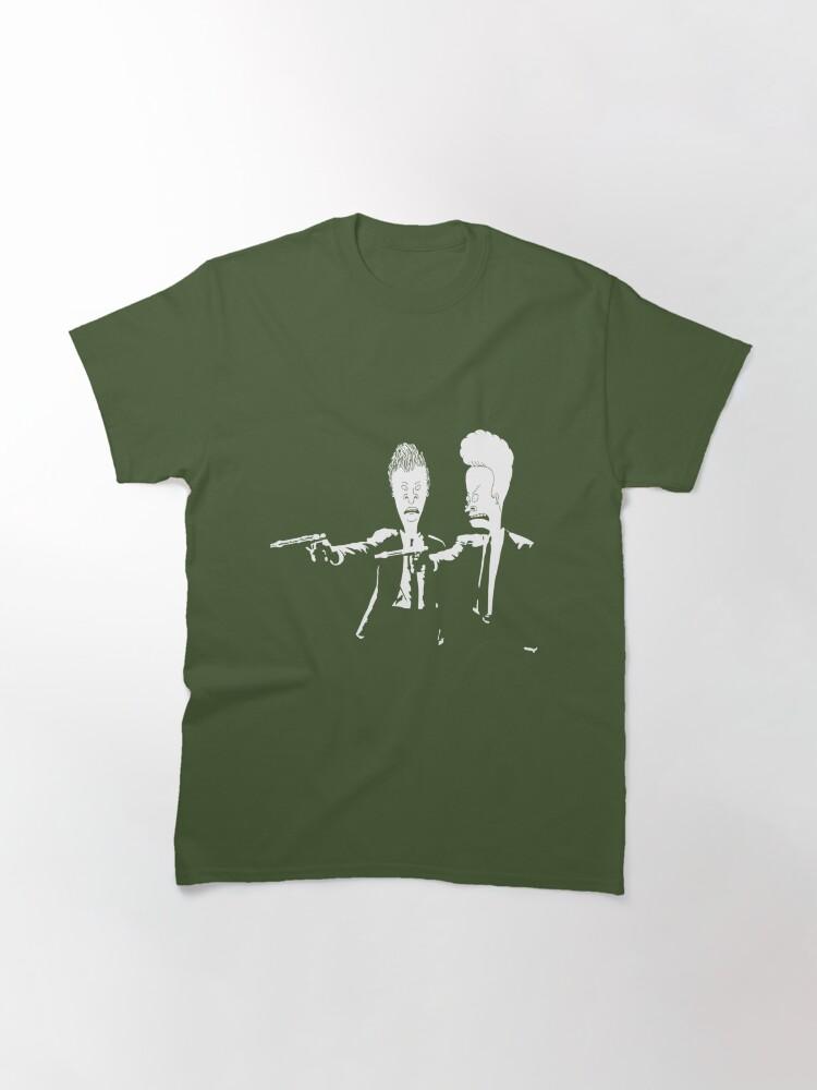 Pulp Beavis And Butthead Pulp Fiction Classic T-Shirt