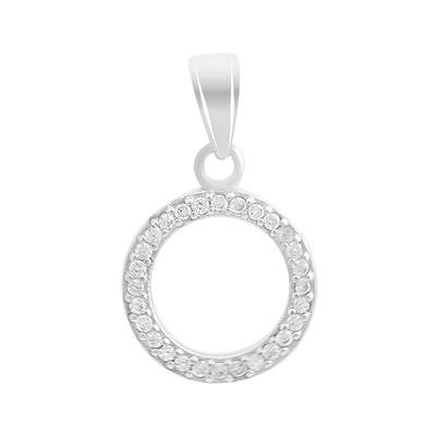 Silver Pendant with Cubic Zirkonia (2193012)