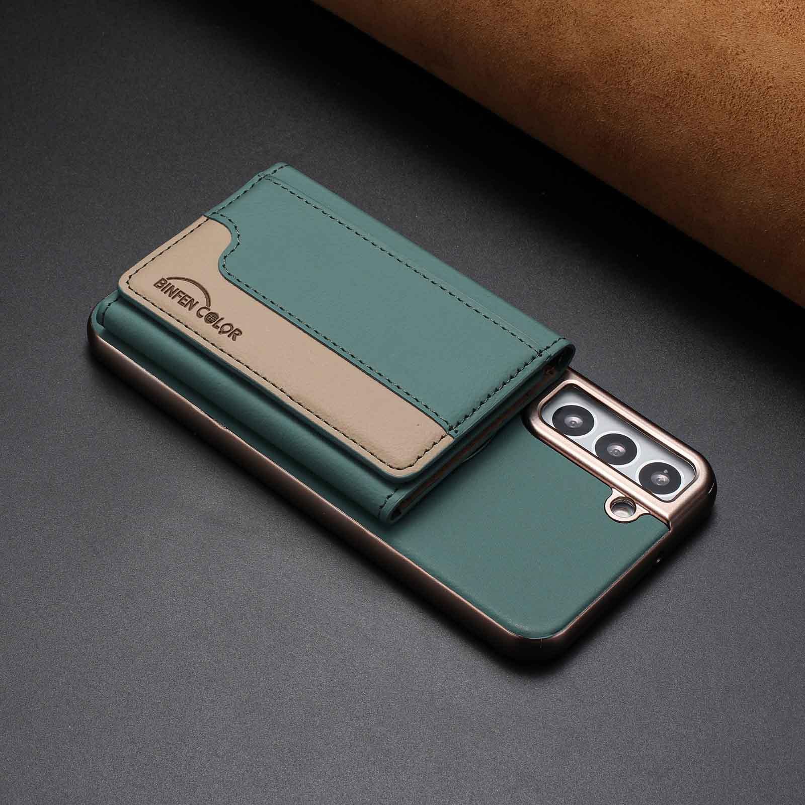 

Detachable Zipper Card Holder Wallet Case for Samsung Galaxy S25 Ultra S24 FE S23 Plus S22 + S21 Magnetic Leather Phone Cover Galaxy S24 Ultra зелёный