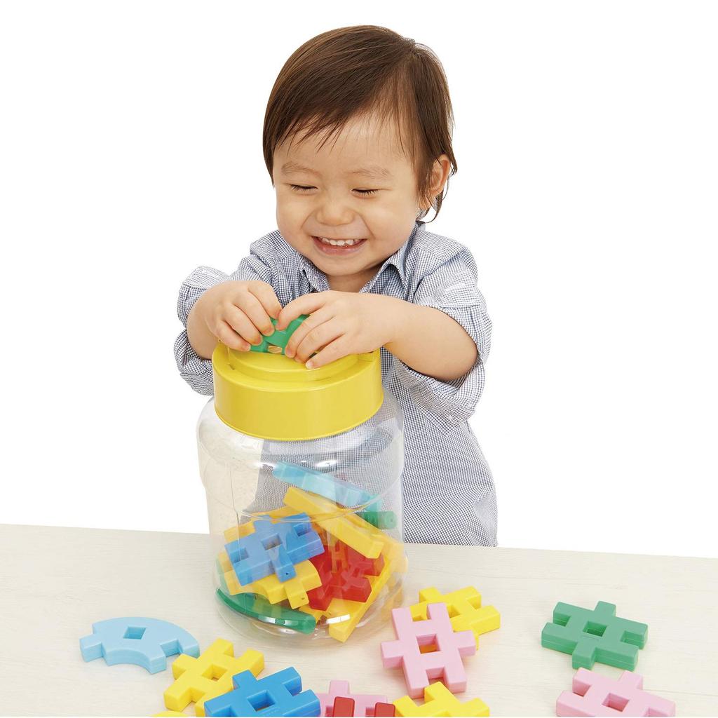 Gakken New Block Let's Start Bottle (Ages 1.5 and Up) 83184