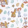 Aden + Anais Toy Story Washcloths, Set of 3, 30x30cm, Disney Design, Muslin Cotton, Baby Gift, WCADABDAWCC30012DI