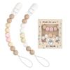 Silicone Pacifier Clips For Baby Boys And Girls One-Piece Beads -Free Holders, Teething Baby Necessities